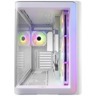 FSP Fortron POC0000255 Midi-tower Gaming-behuizing Wit Zijvenster