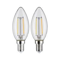 Paulmann 28855 LED-lamp Energielabel F (A - G) E14 2.7 W Warmwit (Ø x h) 35 mm x 97 mm 2 stuk(s) - thumbnail