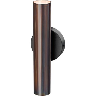 Masterlight WandspotRun dappled oil - 2x GU10 - 3380-05-66