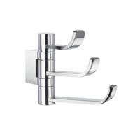 Hakenset Smedbo Ice 3 Stuks Draaibaar Chroom - thumbnail