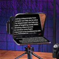 Ulanzi RT02 Universele Autocue en Teleprompter voor mini-tablets en smartphones - thumbnail