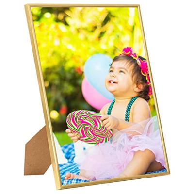 VidaXL Fotolijsten 5 st voor wand of tafel 59,4x84 cm mdf goudkleurig