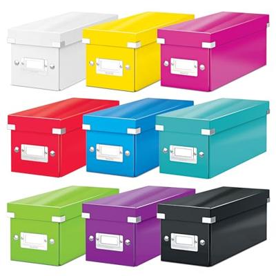 Leitz CD-box 30 CDs Gelamineerd karton Zwart 1 stuk(s) (b x h x d) 143 x 136 x 352 mm 6041-00-95 - thumbnail