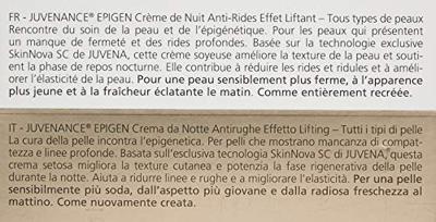 Juvena Juvenance Epigen Night Cream 50 ml Nacht crème