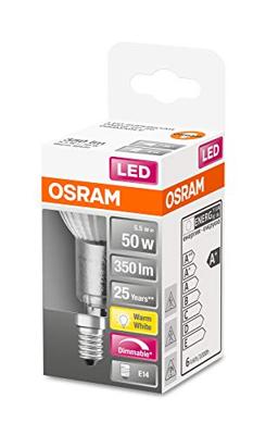 OSRAM HOMELIGHTING 4058075433144 LED-lamp Energielabel F (A - G) E14 Reflector 4.8 W = 50 W Warmwit (Ø x l) 50 mm x 73 mm 1 stuk(s) OSRAM HOMELIGHTING 4058075433144 LED-lamp Energielabel F (A - G) E14 Reflector 4.8 W = 50 W Warmwit (Ø x l) 50 mm x 73 mm 1 stuk(s)