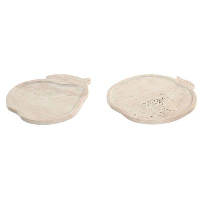 Decoratieve figuren Home ESPRIT Beige Scandinavisch 30 X 27 X 1,8 CM (2 Stuks) Decoratieve figuren Home ESPRIT Beige Scandinavisch 30 X 27 X 1,8 CM (2 Stuks)