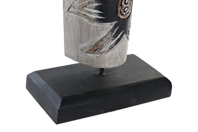 Decoratieve figuren DKD Home Decor Bamboe Ijzer Masker (19 x 10 x 78 cm)