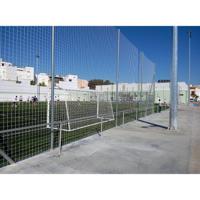 POLE METAL GALVANIZED 7M FOR NET PROTECCION WITHOUT CANS - thumbnail