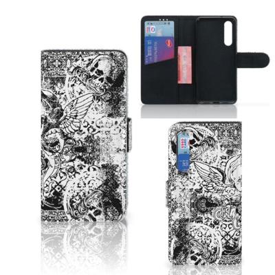 Telefoonhoesje met Naam Xiaomi Mi 9 SE Skulls Angel Telefoonhoesje met Naam Xiaomi Mi 9 SE Skulls Angel