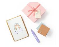 Set van 6 markers FOLIA meerkleurig - thumbnail