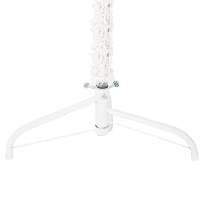 VidaXL Kunstkerstboom half met standaard smal 120 cm wit