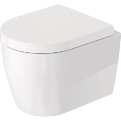 Duravit ME by Starck Wandcloset Compact Diepspoel 37x48x35 cm Hygieneglaze Keramiek Glanzend Wit