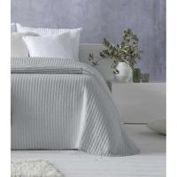 Sprei Hosteline AGNES Parelgrijs Bed van 150 (1 Onderdelen) - thumbnail