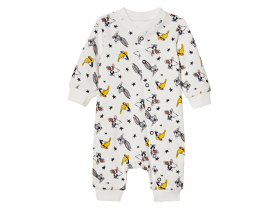 Baby pyjama Looney Tunes of Tom en Jerry (Wit, 50/56)