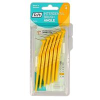 TePe Angle geel 0.7 mm maat 4 6 Stuks - thumbnail