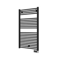 Designradiator Elektrisch BWS Palian-EL 111,1x60 cm 600 Watt Donkergrijs Structuur - thumbnail