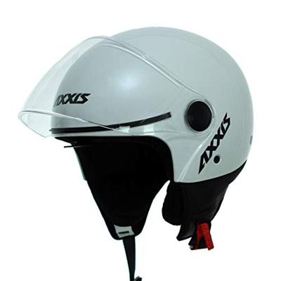 Axxis Helm square solid glans wit l