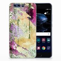 Smartphone hoesje Huawei P10 Plus Letter Painting - thumbnail
