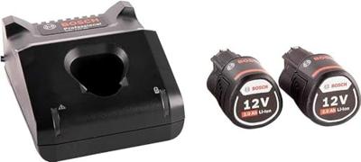 Bosch Professional Starterset 2x GBA 12V Accu 2.0Ah + Snellader GAL 12V-40 - 1600A019R8 - thumbnail
