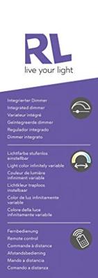 Trio PlafonnièreTacoma 40cm zwart - R62241132