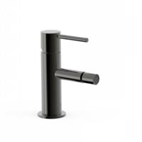 Bidetmengkraan Tres Study Exclusive Hendel Uitloop Recht 8 cm Rond Metallic Zwart - thumbnail