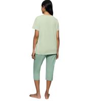 Shortama dames - Capri - PK X 02 - Katoenen capri zomer pyjama dames - 42 - Groen - 42 - 42 - 42 - 42 - 42 - 42 - 42 - 42 - 42 - 42 - 42 - thumbnail