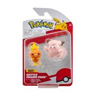Pokemon Battle Figure Pack - Torchic & Clefairy - thumbnail