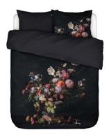 Essenza Essenza Bouquet Dekbedovertrek Anthracite 200x200/220 - thumbnail
