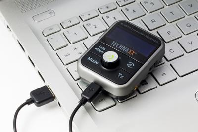 Technaxx Transmitter, FMT1000, Grijs/Zwart