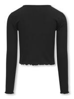 Kids ONLY Zomer top meisjes zwart - Stretch Fit - Kognella - thumbnail