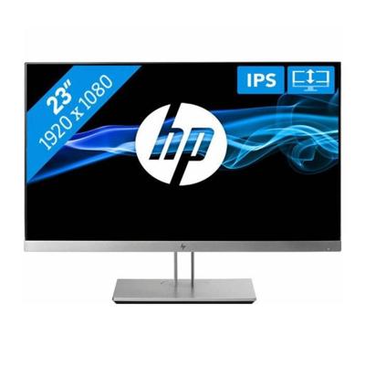 HP EliteDisplay E233 - 23 inch - 1920x1080 - DP - HDMI - VGA - Grijs