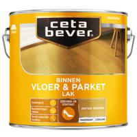 Cetabever Vloer en Parket Lak Binnen Transparant Zijdeglans - Antiek Grenen - 2,5 liter - thumbnail