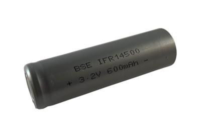 14500 LifePo4 600mAh 3,2V unprotected