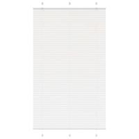 Pliss rolgordijn 120x200 cm stofbreedte 119,4cm polyester wit - thumbnail