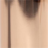 Creativ Company Deco folie, b: 15,5 cm, dikte 0,02 mm, roze goud, 50 cm/ 1 rol - thumbnail