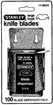 STANLEY 2-11-983 Haakmes 1996, perforatie: zonder 10 stuk(s)