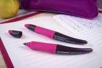 STABILO EASYoriginal, ergonomische rollerball, rechtshandig, holograph edition, magenta, per stuk - thumbnail