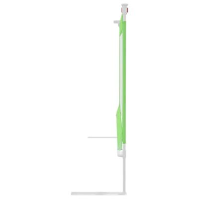 VidaXL Bedhekje peuter 200x25 cm stof groen