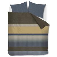 Beddinghouse Beddinghouse Vance Dekbedovertrek Blue Green 200x200/220 cm - thumbnail