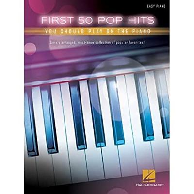 Hal Leonard First 50 Pop Hits You Should Play on the Piano songboek voor piano Hal Leonard First 50 Pop Hits You Should Play on the Piano songboek voor piano