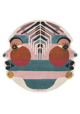 Ted Baker - Zodiac Gemini 161305 - 100 rond Vloerkleed Ted Baker - Zodiac Gemini 161305 - 100 rond Vloerkleed