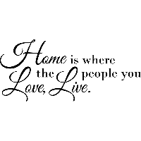 The people you love - Muursticker - thumbnail