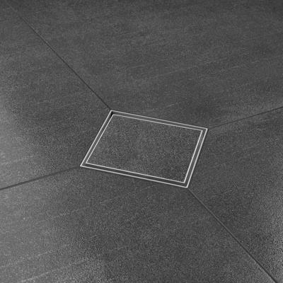 Douchegoot Easy Drain Aqua Quattro Plus 20x20 cm rooster Tegel MSI Easy Drain