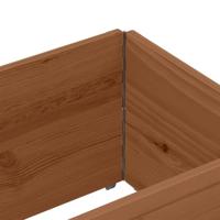 VidaXL Palletopzetranden 2 st 150x50 cm massief grenenhout bruin - thumbnail
