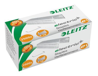 Leitz elektrische E1 nietjes, doos met 2500 nietjes