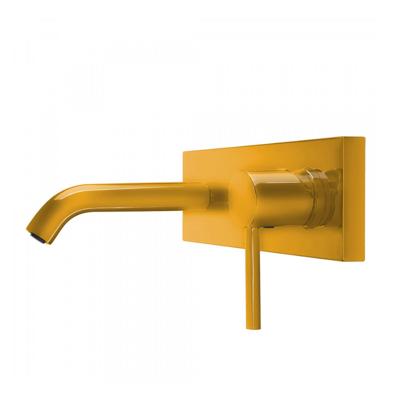 TRES Study Exclusive inbouw wastafelkraan Geel compleet 26220050TAM