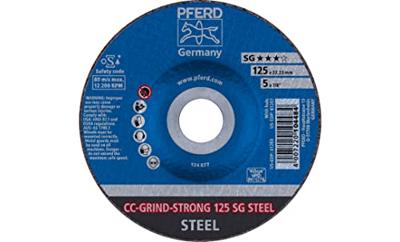 PFERD TOOLS 64181125 Schuurschijf Diameter 125 mm Boordiameter 22.23 mm Staal, IJzerslag 10 stuk(s) - thumbnail