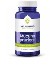Vitakruid Mucuna pruriens 400 mg minimaal 25% L-Dopa - thumbnail