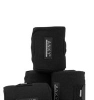Anky Fleecebandages zwart - thumbnail