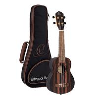 Ortega Ebony Series RUEB-SO sopraan ukelele met gigbag - thumbnail